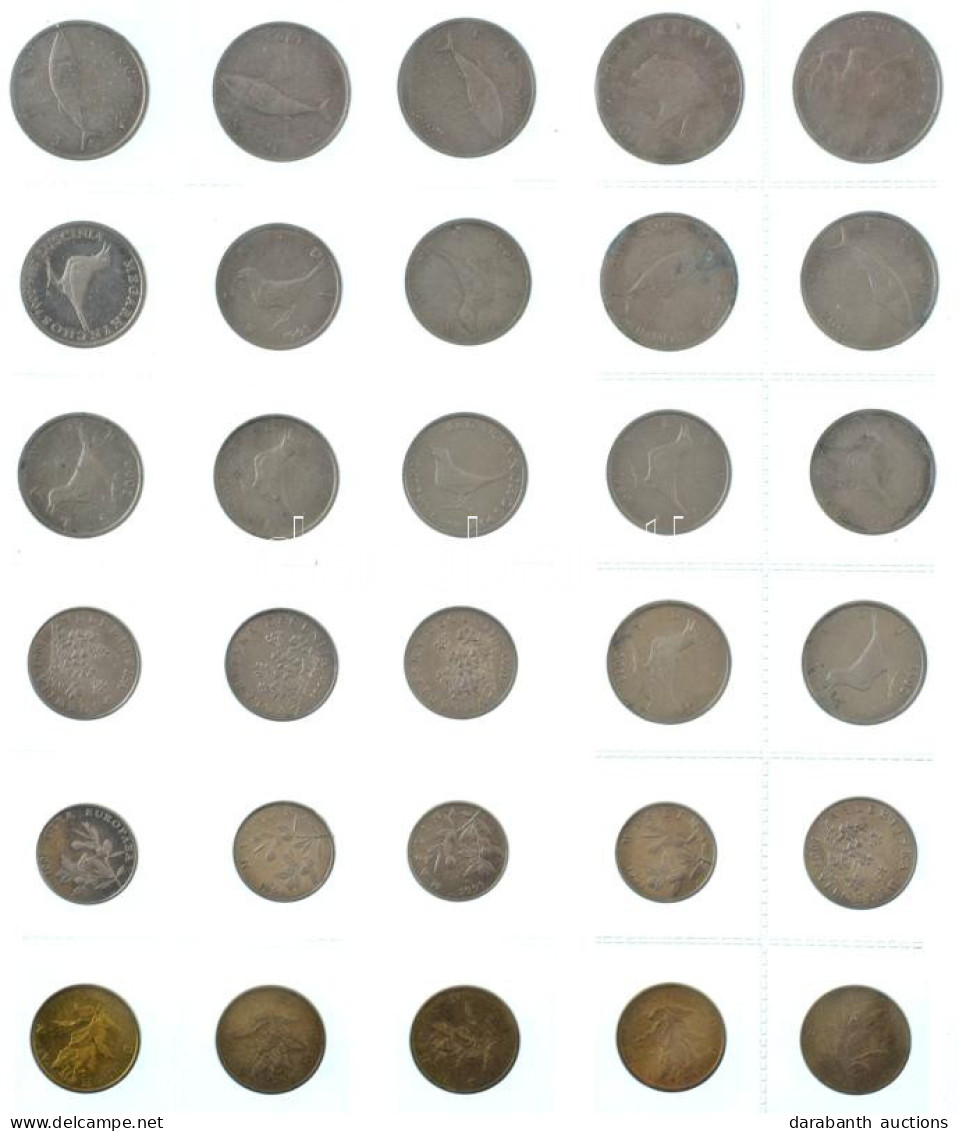 30db-os Vegyes Horvát Fémpénz Tétel T:AU-VF 30pcs Of Mixed Croatian Metal Coin Lot C:AU-VF - Non Classés