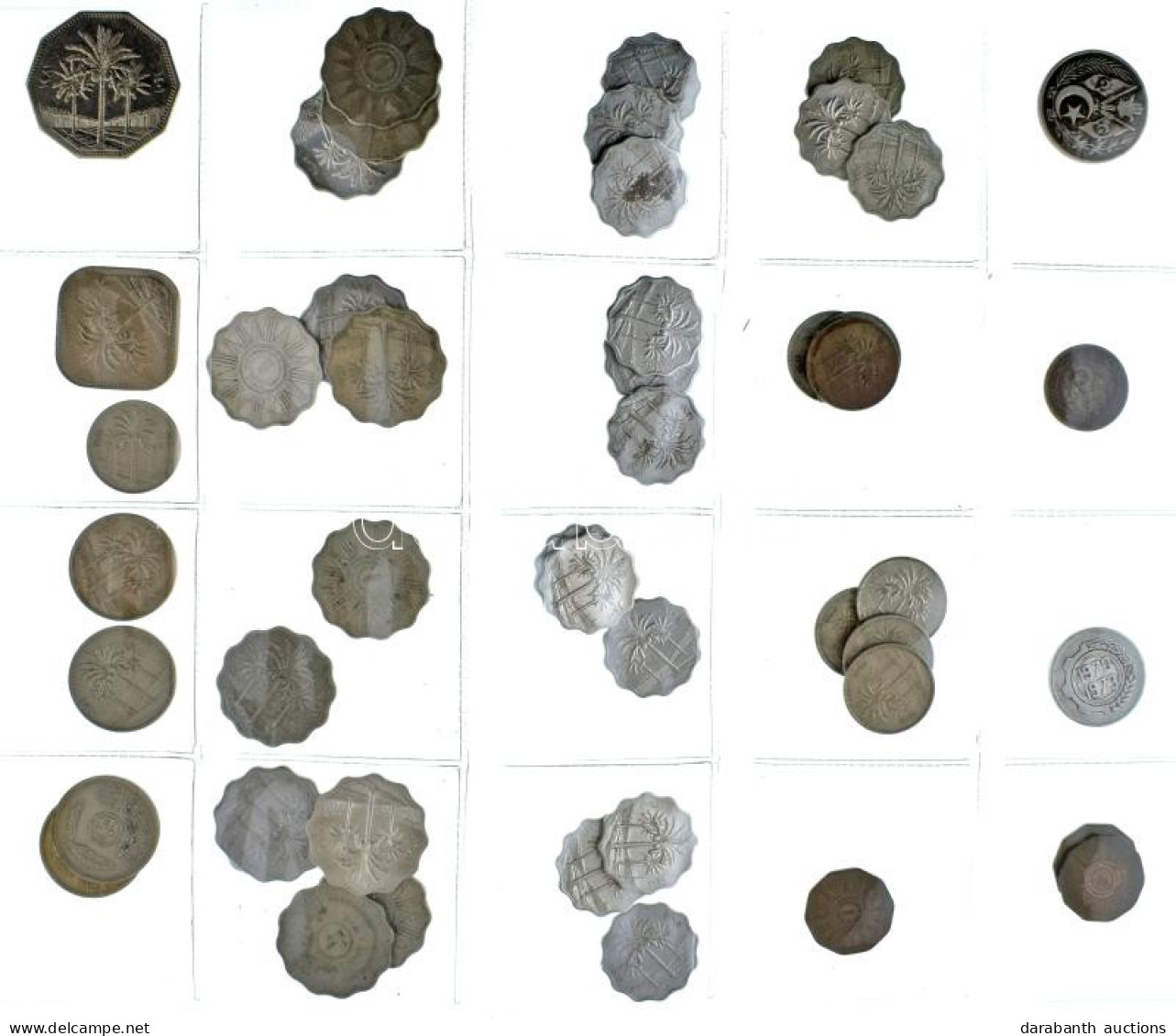 ~47db-os Iraki Fém érmetétel T:vegyes ~47pcs Of Mixed Iraqi Coin Lot C:mixed - Non Classés