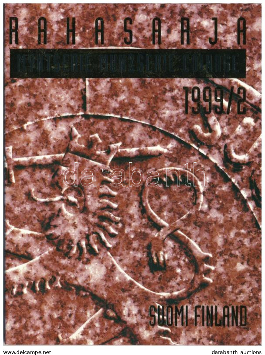 Finnország 1999. 10p - 10M (5xklf) Forgalmi Sor + "Európa Az új évezredben" Cu-Ni Zseton Szettben, Karton Dísztokban T:U - Sin Clasificación