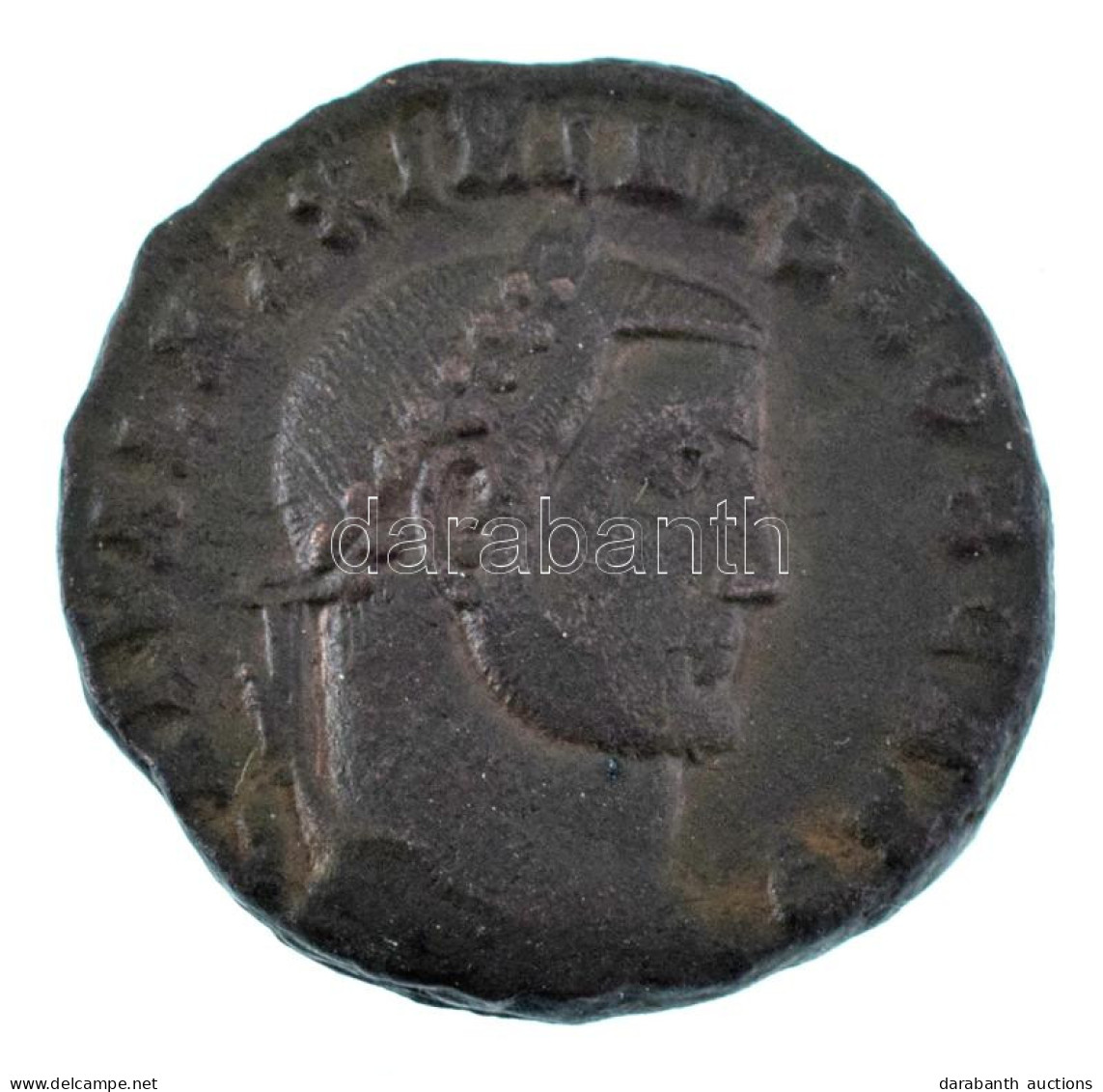 Római Birodalom / ? / II. Maximinus 293-311. Follis Bronz, Technológiai Hibás Veret (hátoldalán Az Előlap Negatív éremké - Unclassified