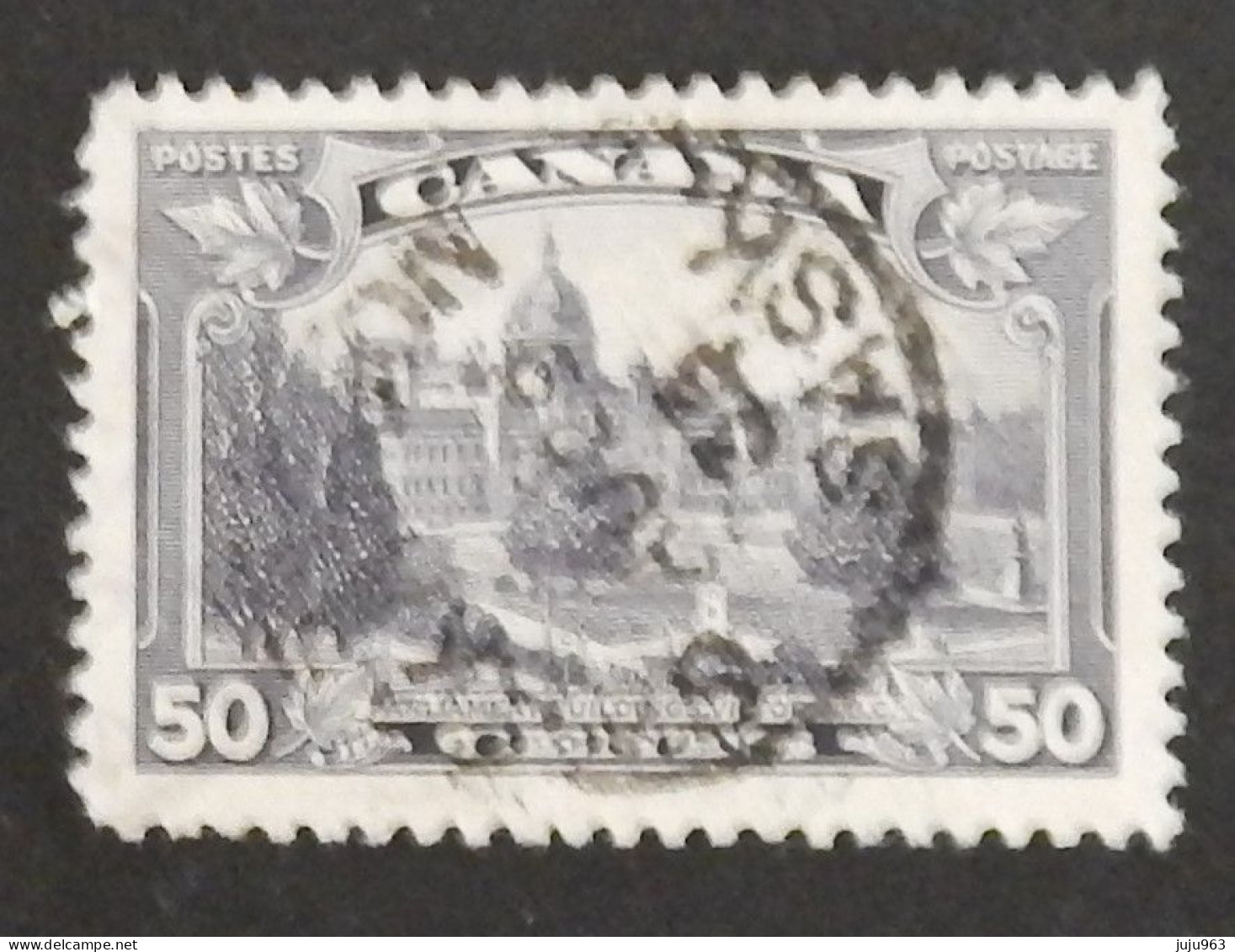 CANADA YT 188 OBLITÉRÉ "LE PARLEMENT A VICTORIA" ANNÉE 1935 - Used Stamps