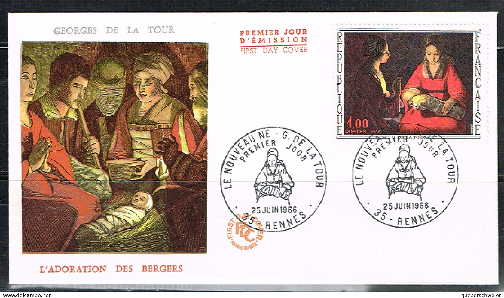 NOEL 111 - FRANCE N° 1479 Sur FDC - 1960-1969