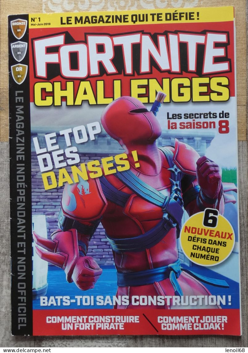 Fortnite Challenges N° 1 Mai-juin 2019 - Juegos De Representaciones