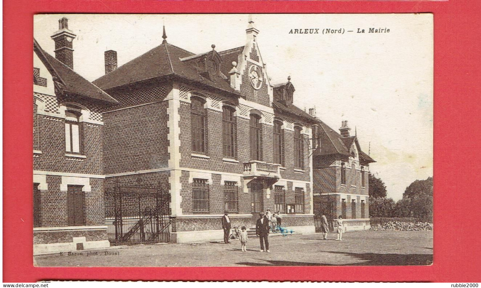 ARLEUX 1943 LA MAIRIE CARTE EN BON ETAT - Arleux