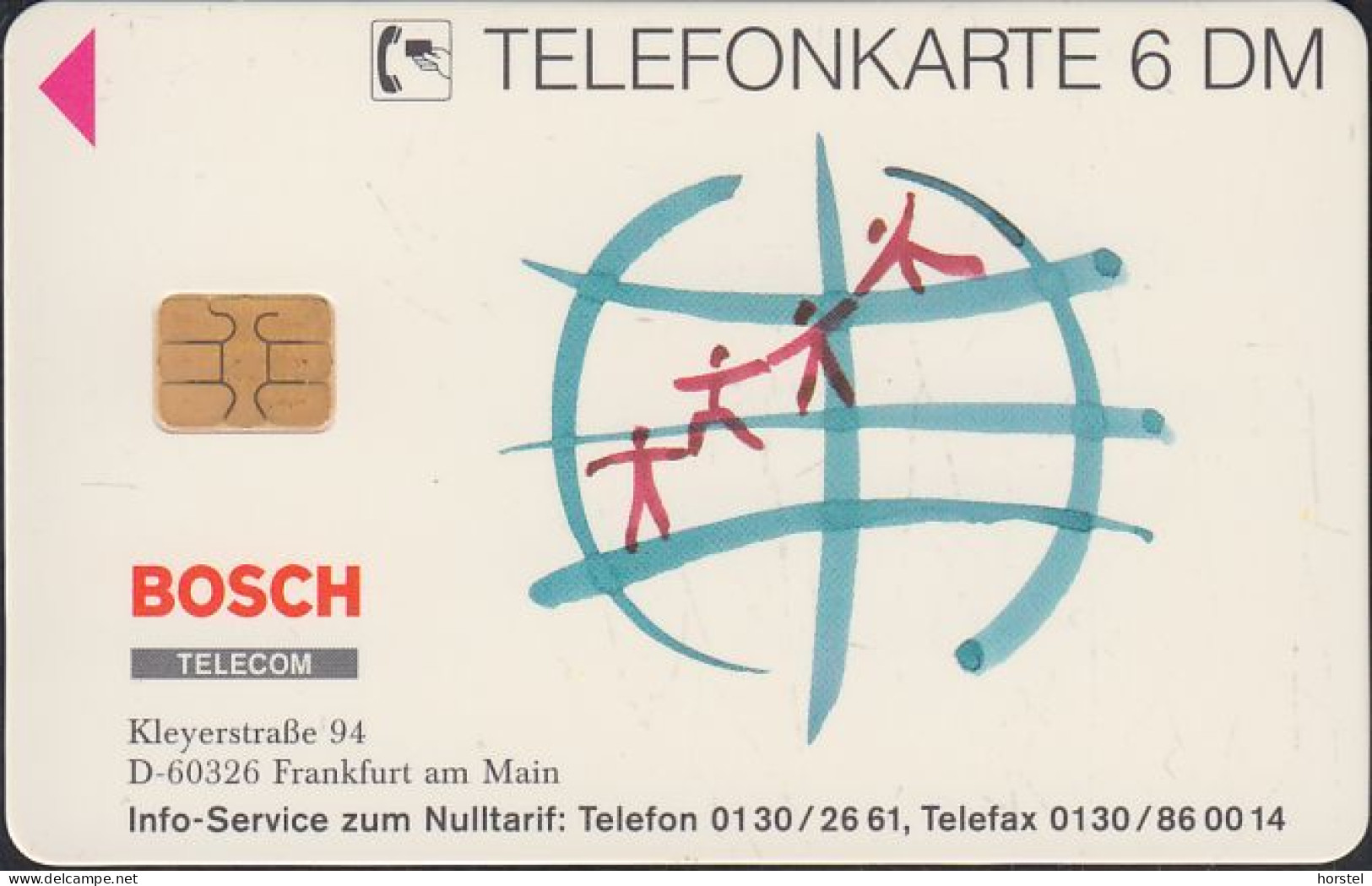 GERMANY O085/97 Bosch Telecom - Frankfurt Am Main - People - O-Series: Kundenserie Vom Sammlerservice Ausgeschlossen