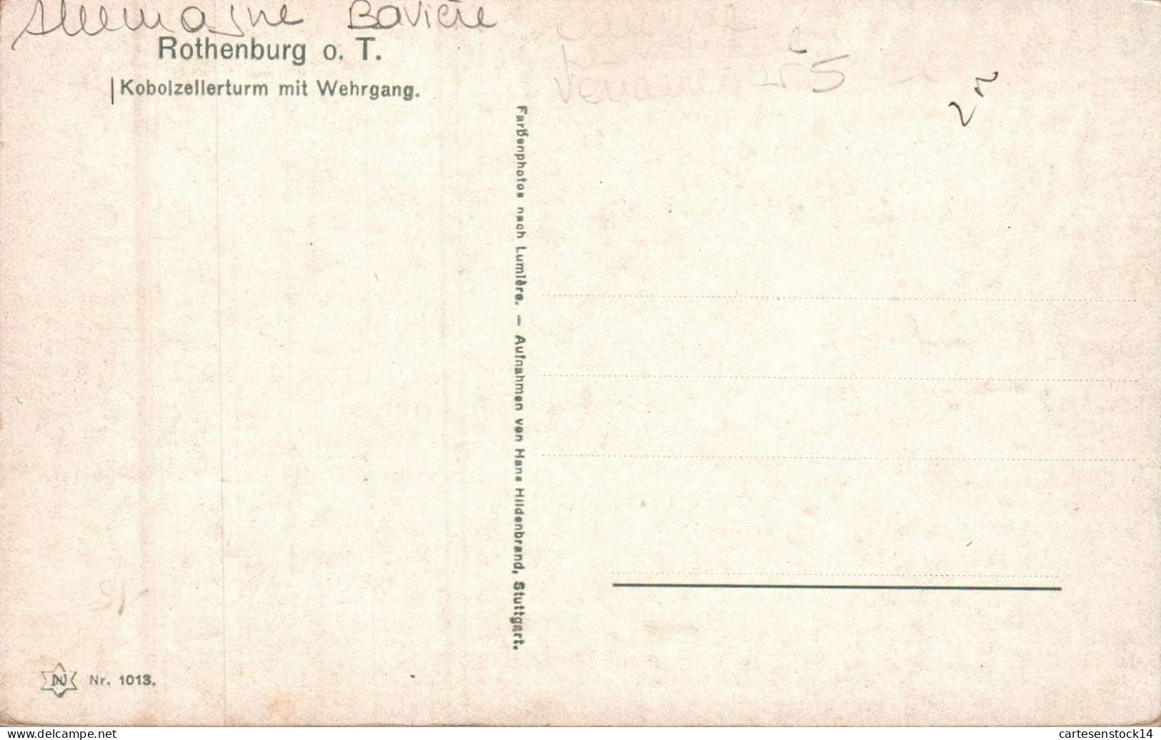 N°42416 Z -cpa Rothenburg - Rothenburg O. D. Tauber