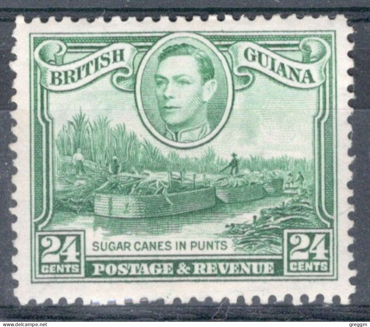 British Guiana 1938 King George VI Definitive Issues In Mounted Mint - Brits-Guiana (...-1966)