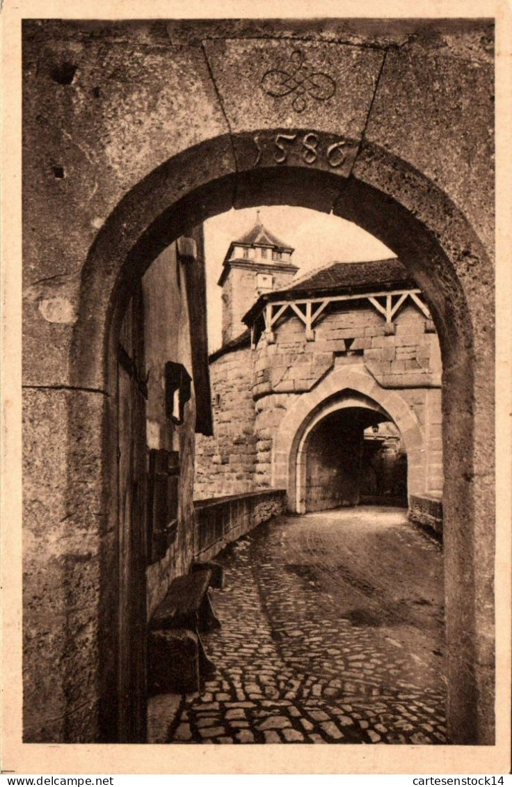 N°42417 Z -cpa Rothenburg -Spitaltor- - Rothenburg O. D. Tauber