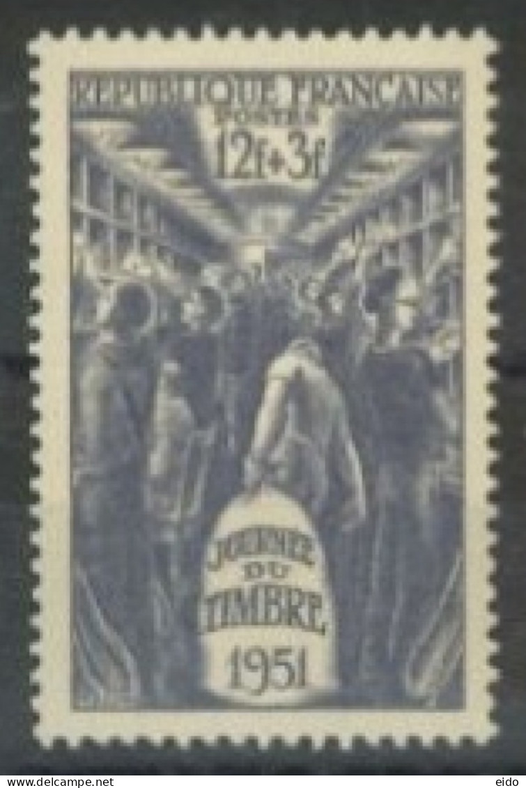 FRANCE - 1951 - STAMP DAY, # 879, UMM (**). - Nuevos