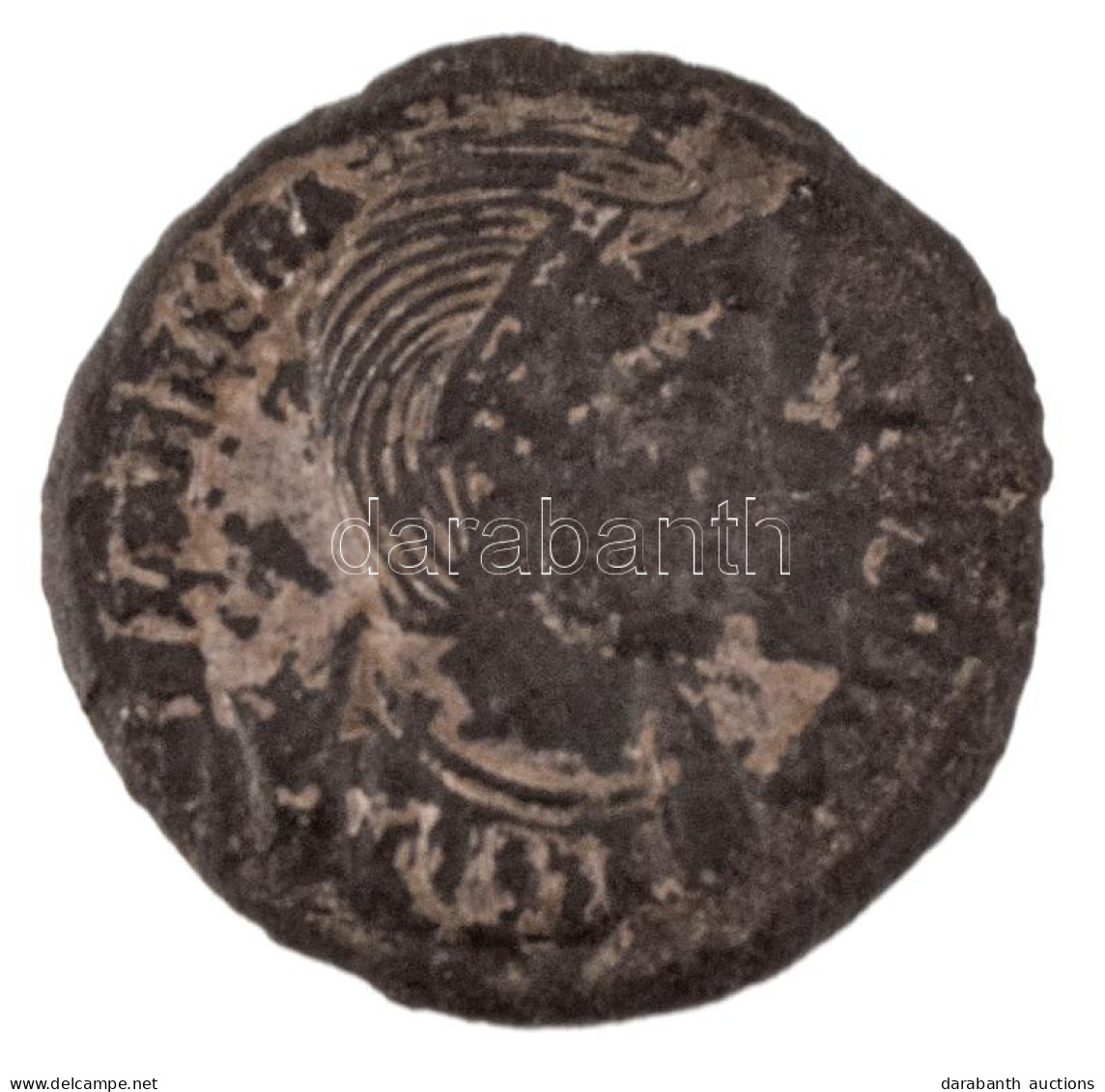 Római Birodalom / Siscia / Helena 326-327. AE Follis Ezüstözött Bronz (2,23g) T:XF Patina, Kopott Ezüstözés Roman Empire - Non Classificati