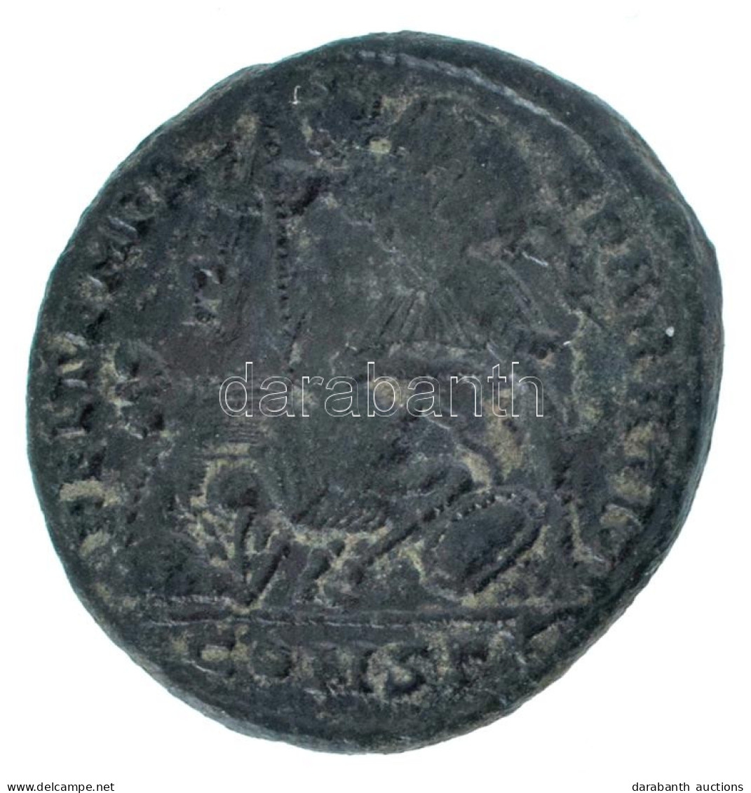 Római Birodalom / Konstantinápoly / II. Constantius 337-361. AE2 (5,68g) T:XF,VF Roman Empire / Constantinople / Constan - Non Classés