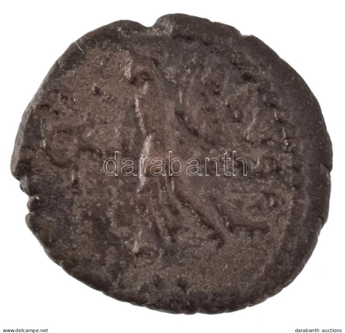 Római Birodalom / ? / I. Theodosius 379-395. AE4 Bronz (0,73g) T:VF Roman Empire / ? / Theodosius I 379-395. AE4 Bronze  - Unclassified