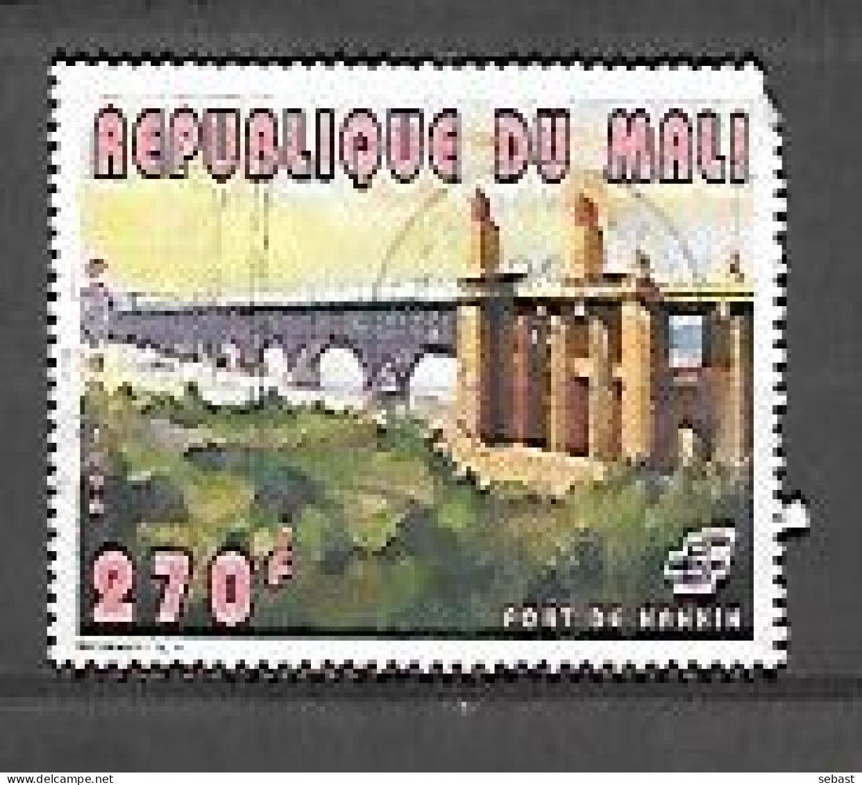 TIMBRE OBLITERE DU MALI DE 1996 N° MICHEL  1504 - Mali (1959-...)