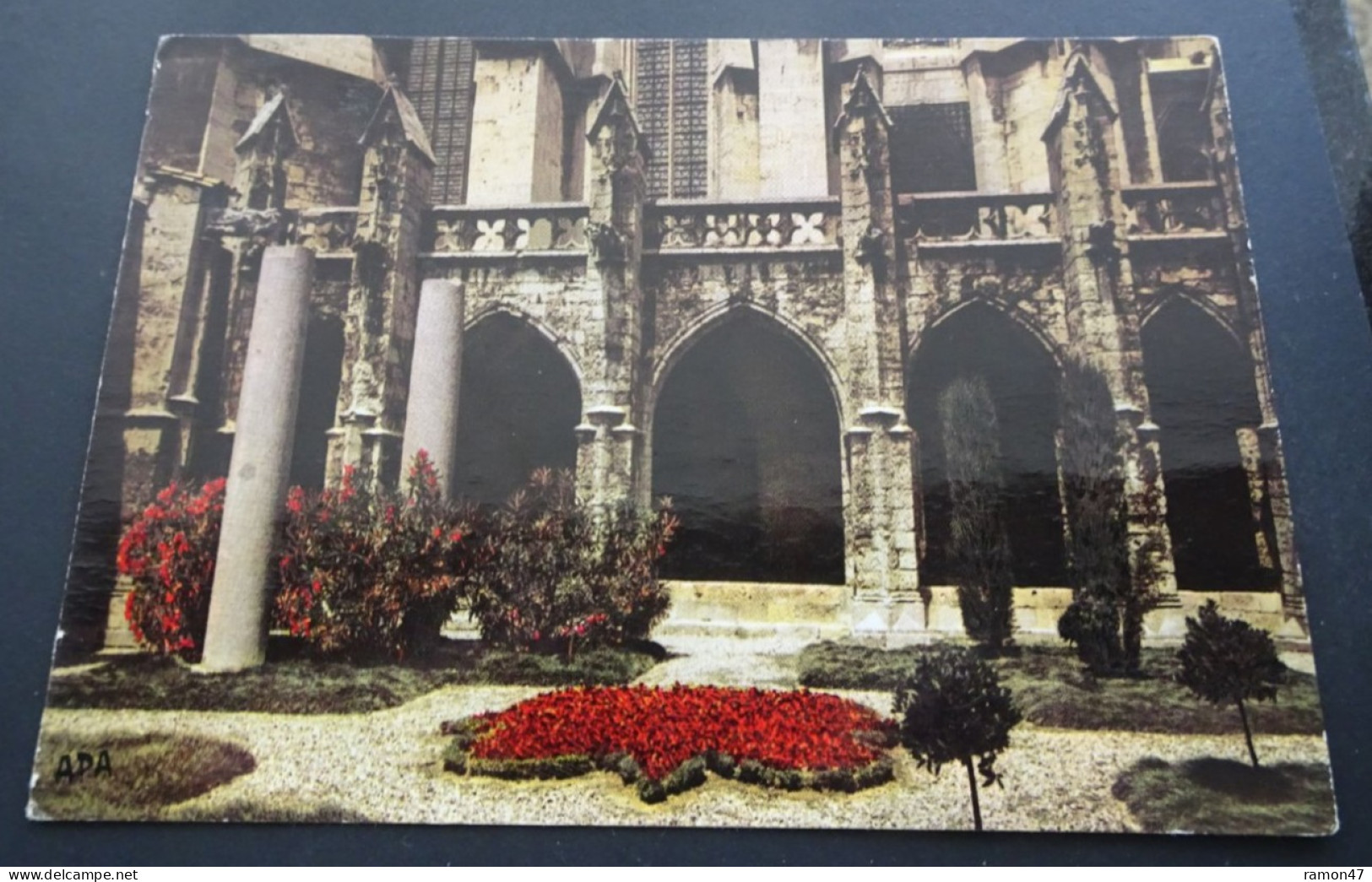 Narbonne - Cathédrale St. Just - Détail Du Cloître - Soc. Des Cartes Postales APA-POUX, Albi - # 203 - Chiese E Cattedrali