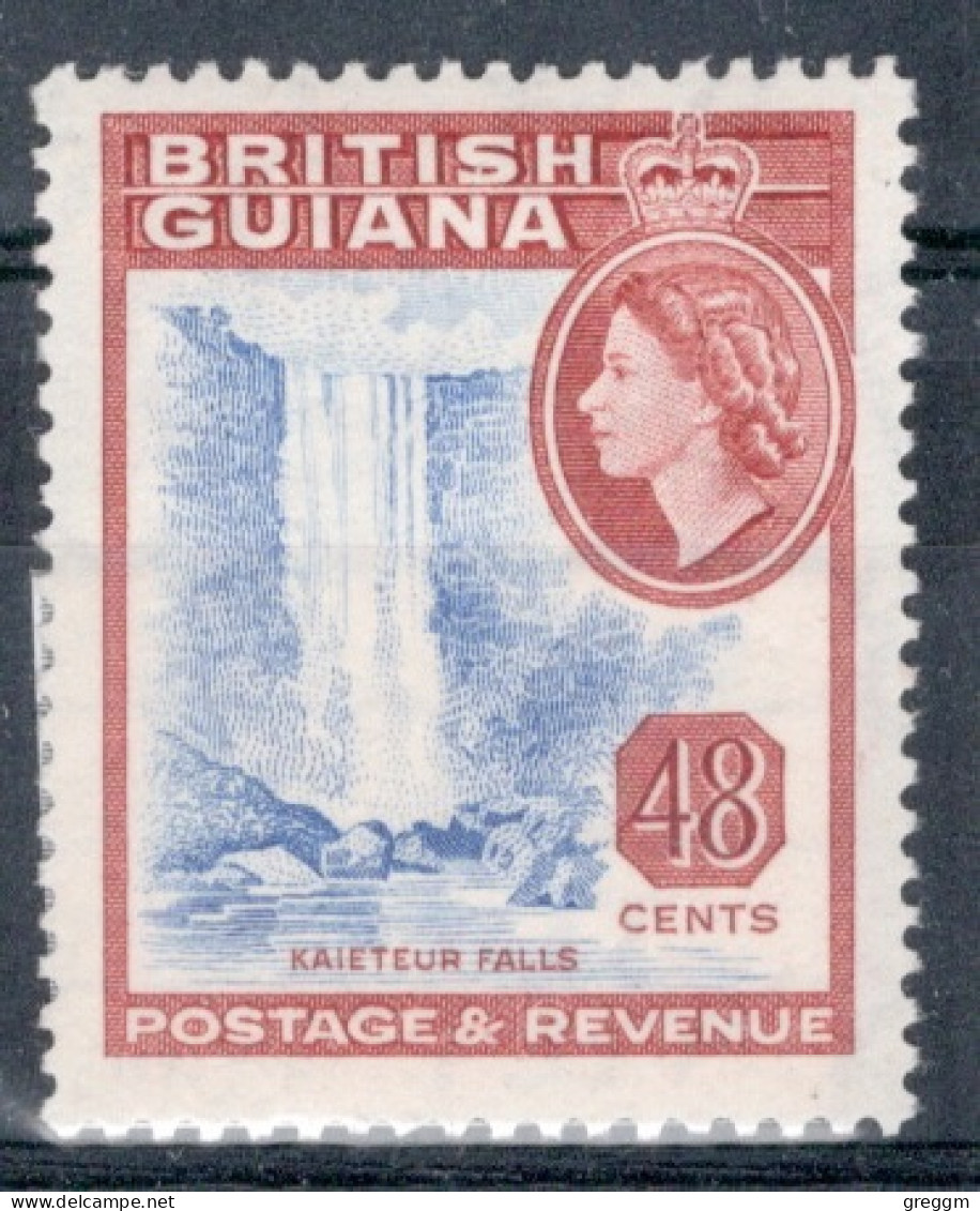 British Guiana 1954 Queen Elizabeth II`s Definitives In Unmounted Mint - Guayana Británica (...-1966)