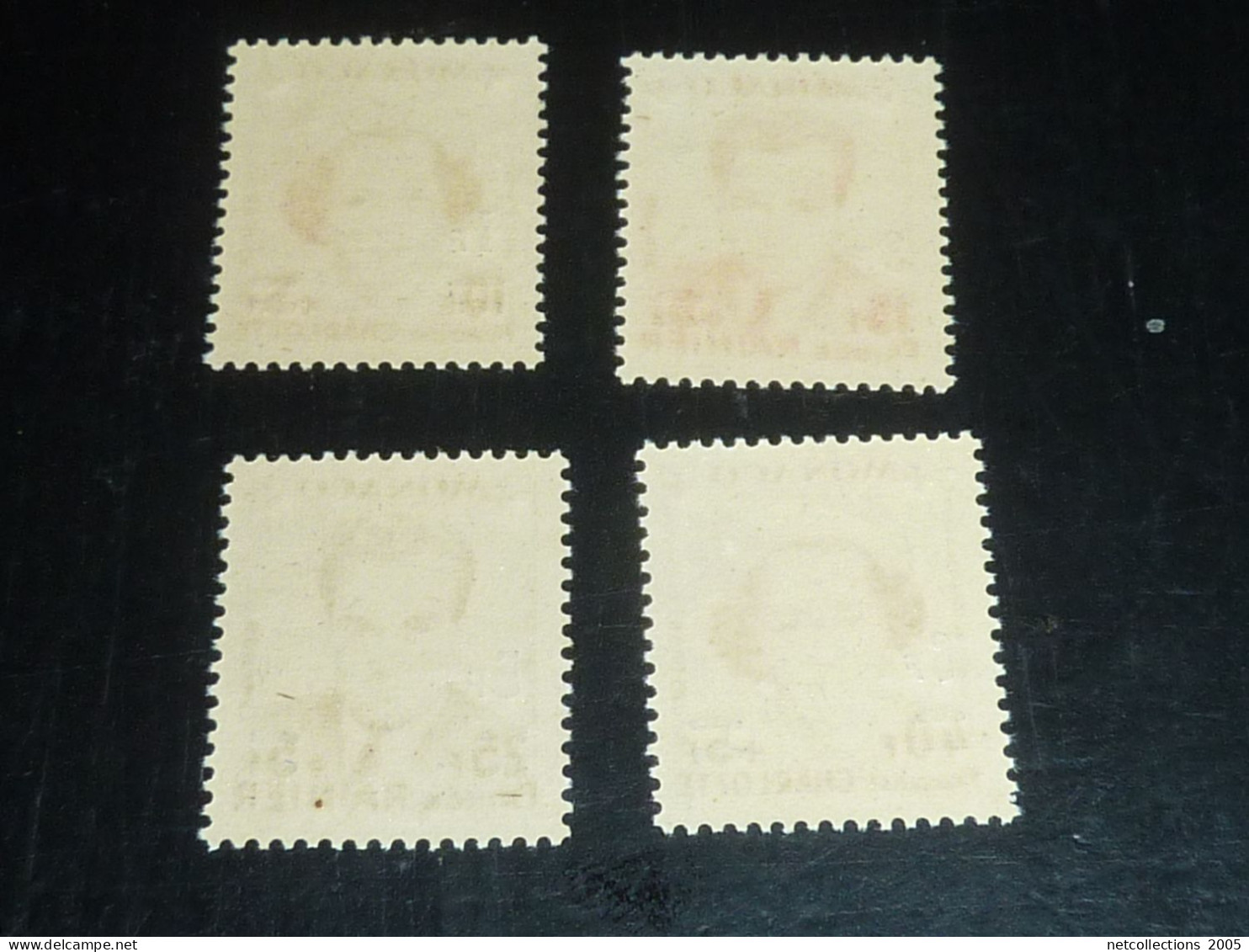 MONACO TIMBRE 1951 N°379A/382A - NEUF SANS CHARNIERE (20/09) - Neufs