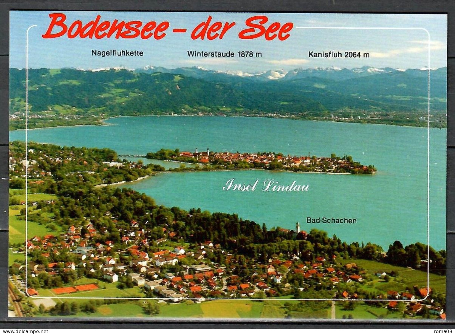 Lindau Im Bodensee; Luftaufnahme; B-469 - Lindau A. Bodensee