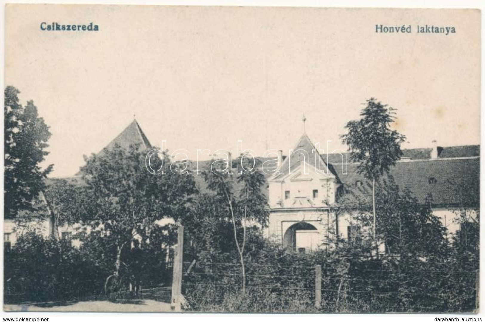 * T2/T3 1923 Csíkszereda, Miercurea Ciuc; Honvéd Laktanya / K.u.K. Military Barracks (EK) - Non Classés
