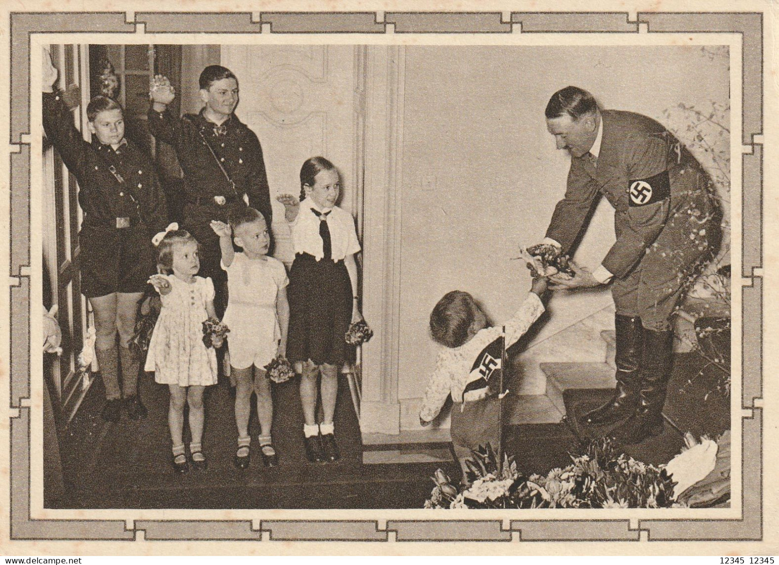 Reich 1939, Braunau 50th. Birthday Of A. Hitler - Entiers Postaux Privés