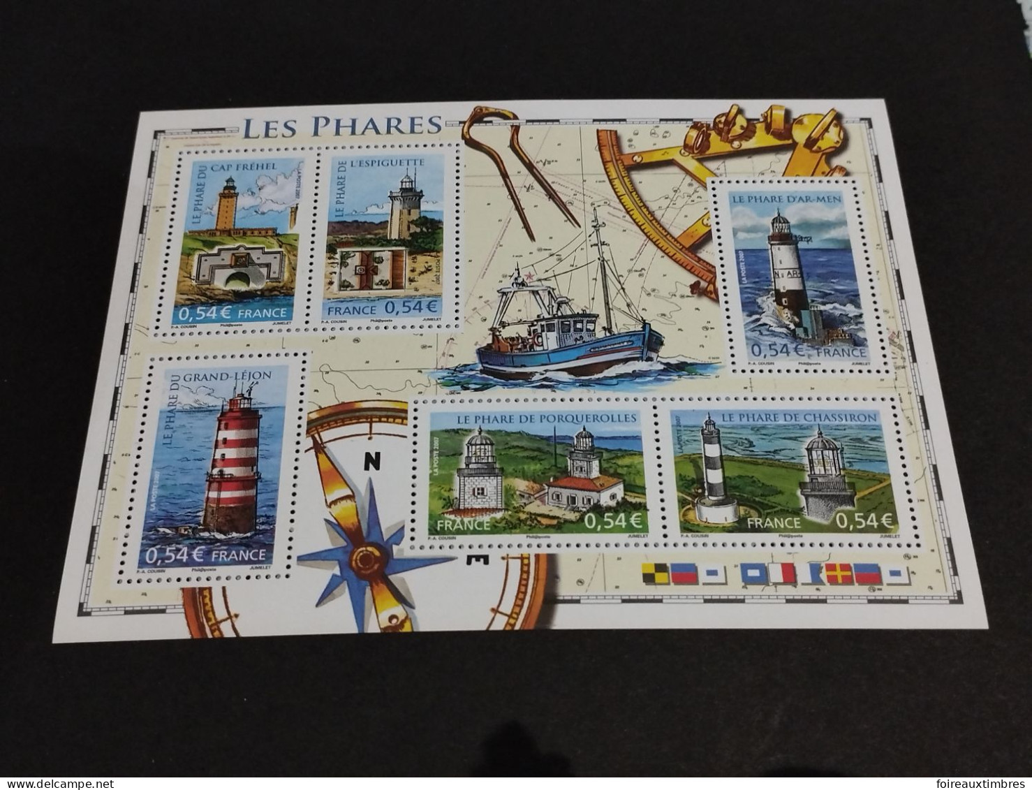 France - BF 114 - Les Phares 2007 - Neuf ** - Mint/Hinged