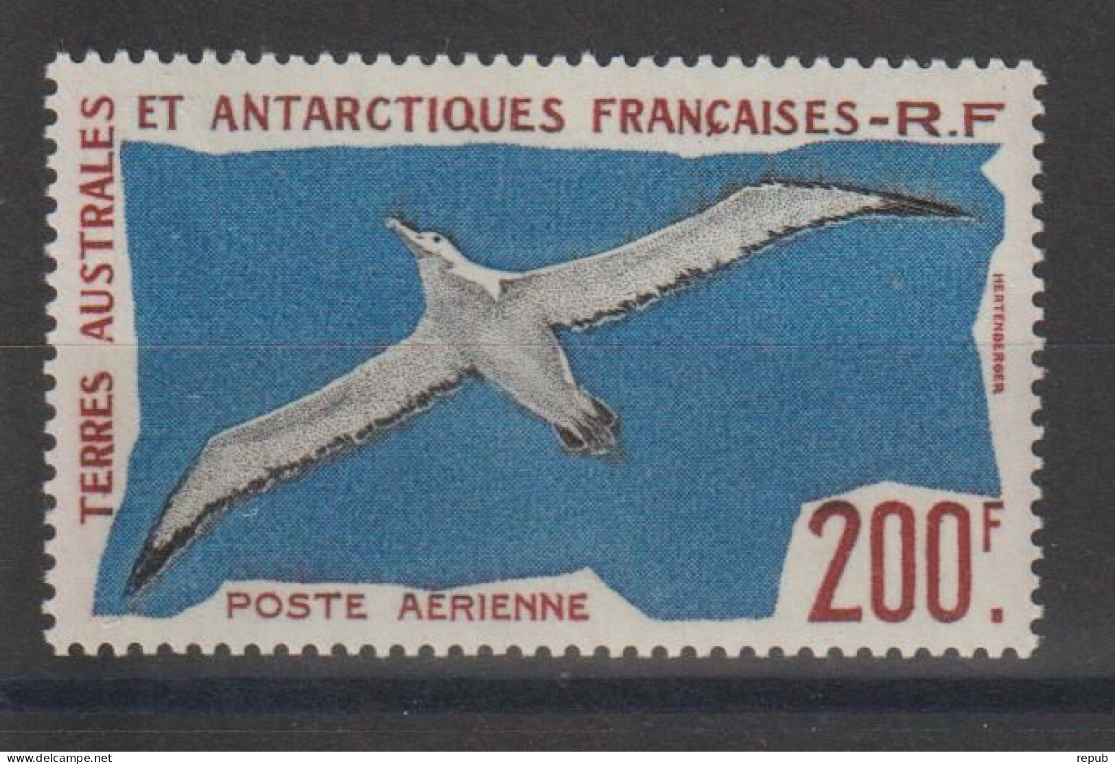 TAAF 1959 Faune Albatros PA 3 1 Val ** MNH - Poste Aérienne