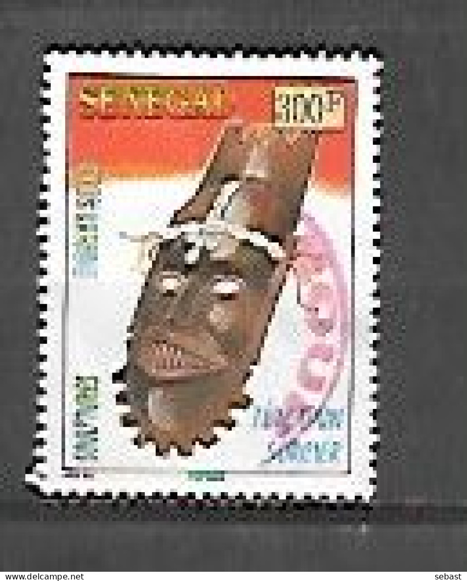 7TIMBRE OBLITERE DU SENEGAL DE 2003 N° MICHEL 2022 - Sénégal (1960-...)