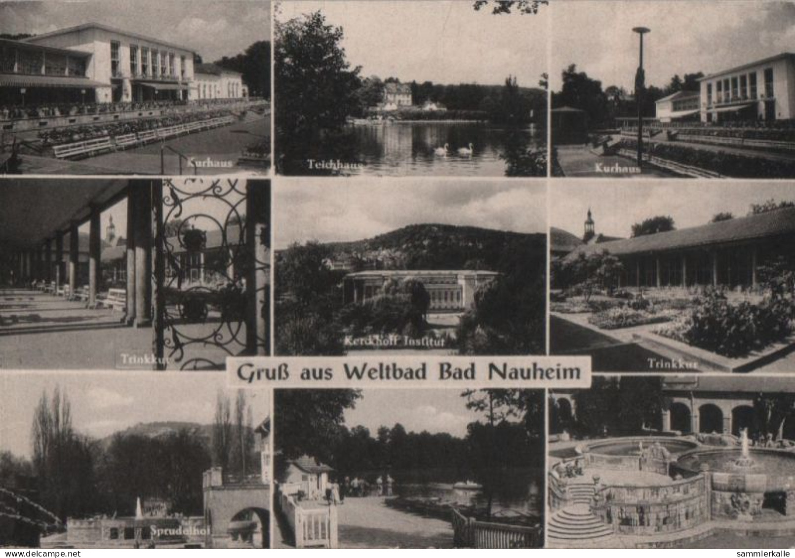 55426 - Bad Nauheim - U.a. Sprudelhof - 1963 - Bad Nauheim