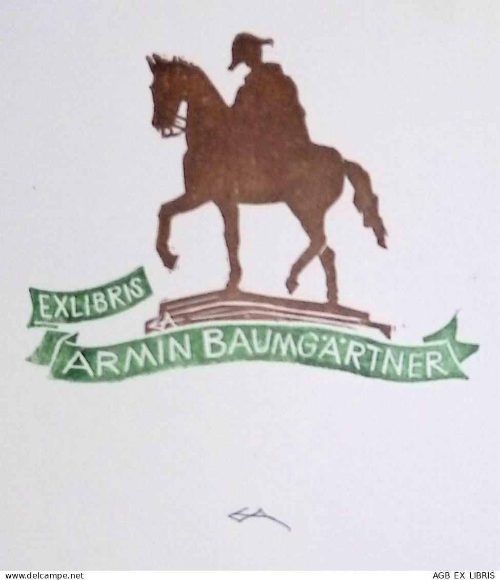 EX LIBRIS ERICH AULITZKY Per ARMIN BAUMGARTNER L27bis-F02 EXLIBRIS Opus 78 - Ex Libris