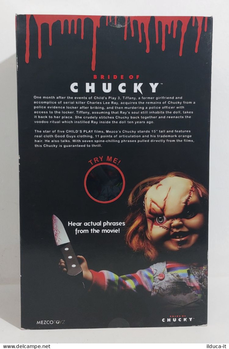 66282 Action Figure - Bride Of Chucky - Mezco Toyz SIGILLATO - Otros & Sin Clasificación