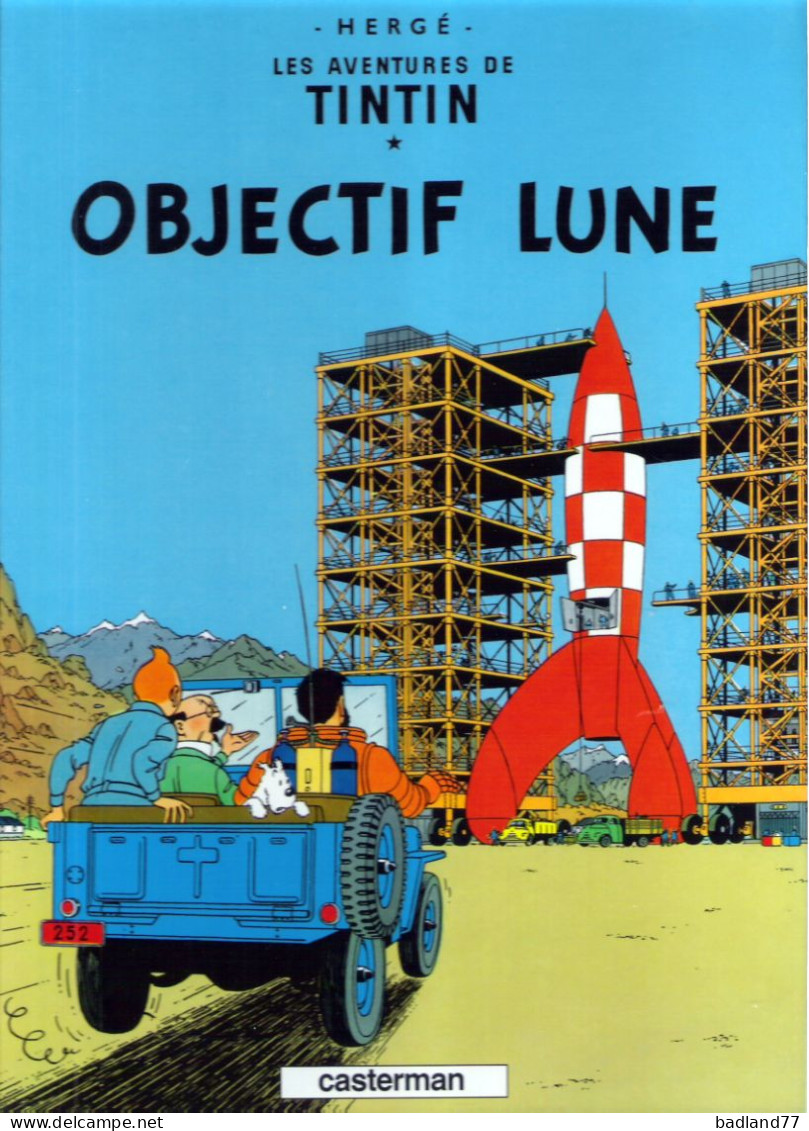 BD CASTERMAN - TINTIN - 16 . Objectif Lune - HERGE    * - Other & Unclassified