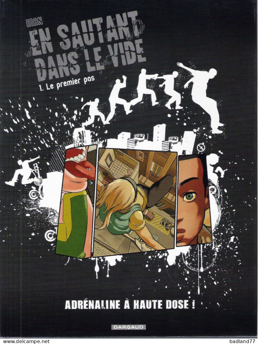 BD DARGAUD - EN SAUTANT DANS LE VIDE - 1. Le Premier Pas - MAN    * - Andere & Zonder Classificatie