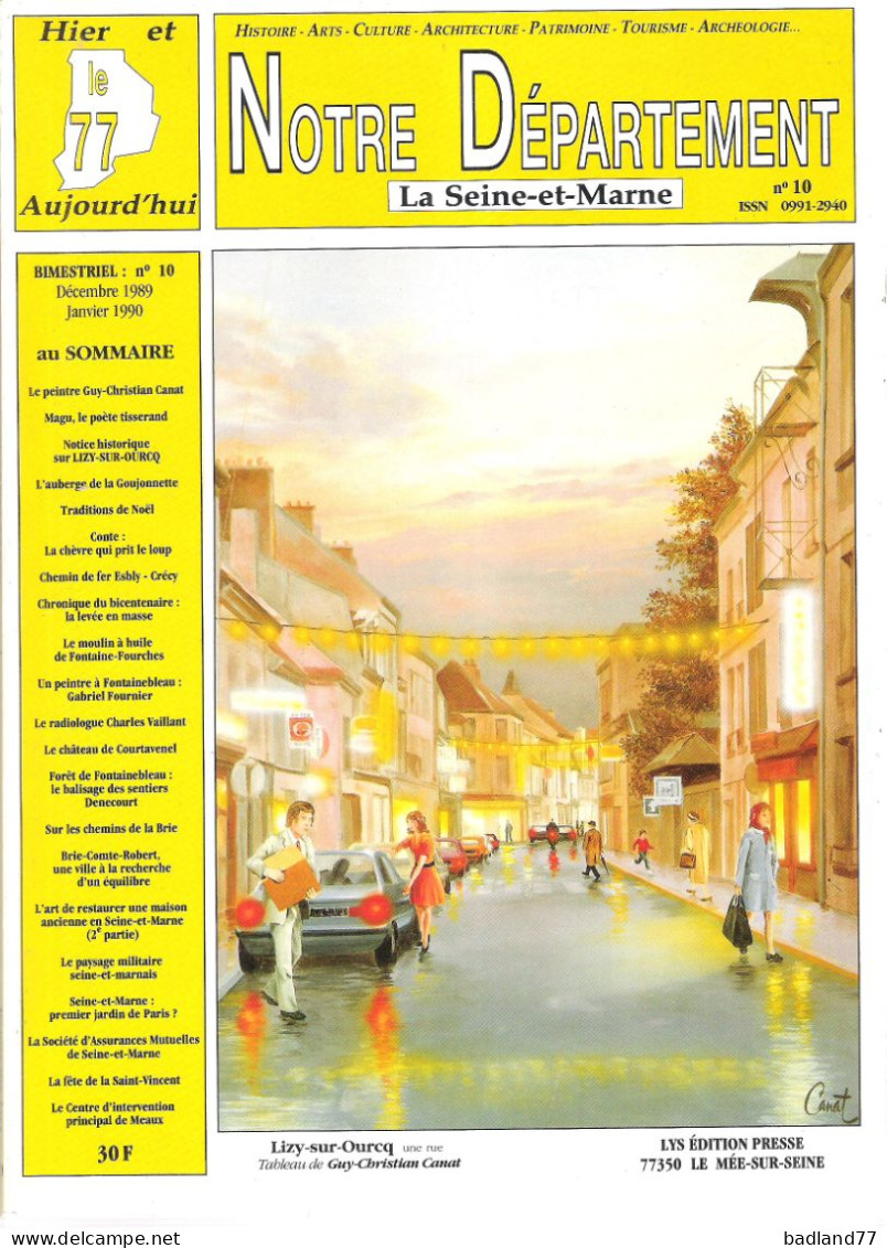 Revue Notre Département La Seine-et-Marne - N°10 - Lizy-sur-Ourcq - Tourism & Regions