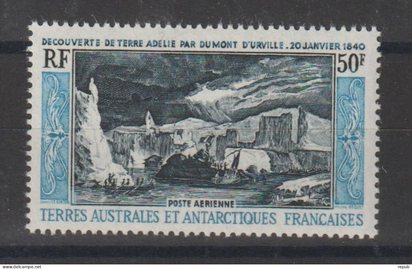 TAAF 1965 Terre Adélie PA 8 ** MNH - Poste Aérienne