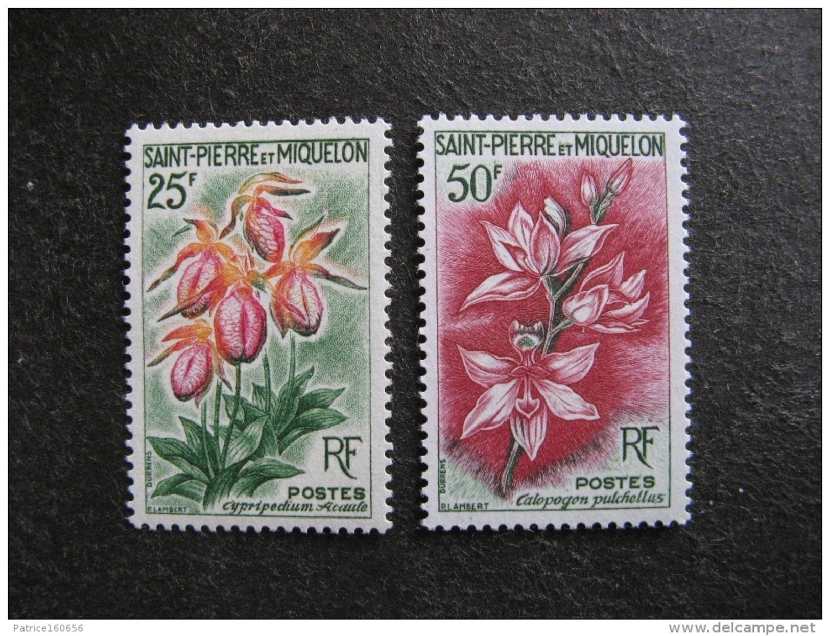 Saint Pierre Et Miquelon: TB Paire N° 362 Et N° 363, Neufs XX. - Unused Stamps