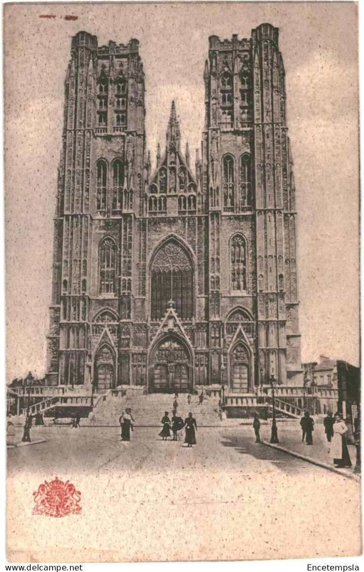 CPA Carte Postale Belgique Bruxelles Eglise Sainte Gudule  VM79082 - Monuments