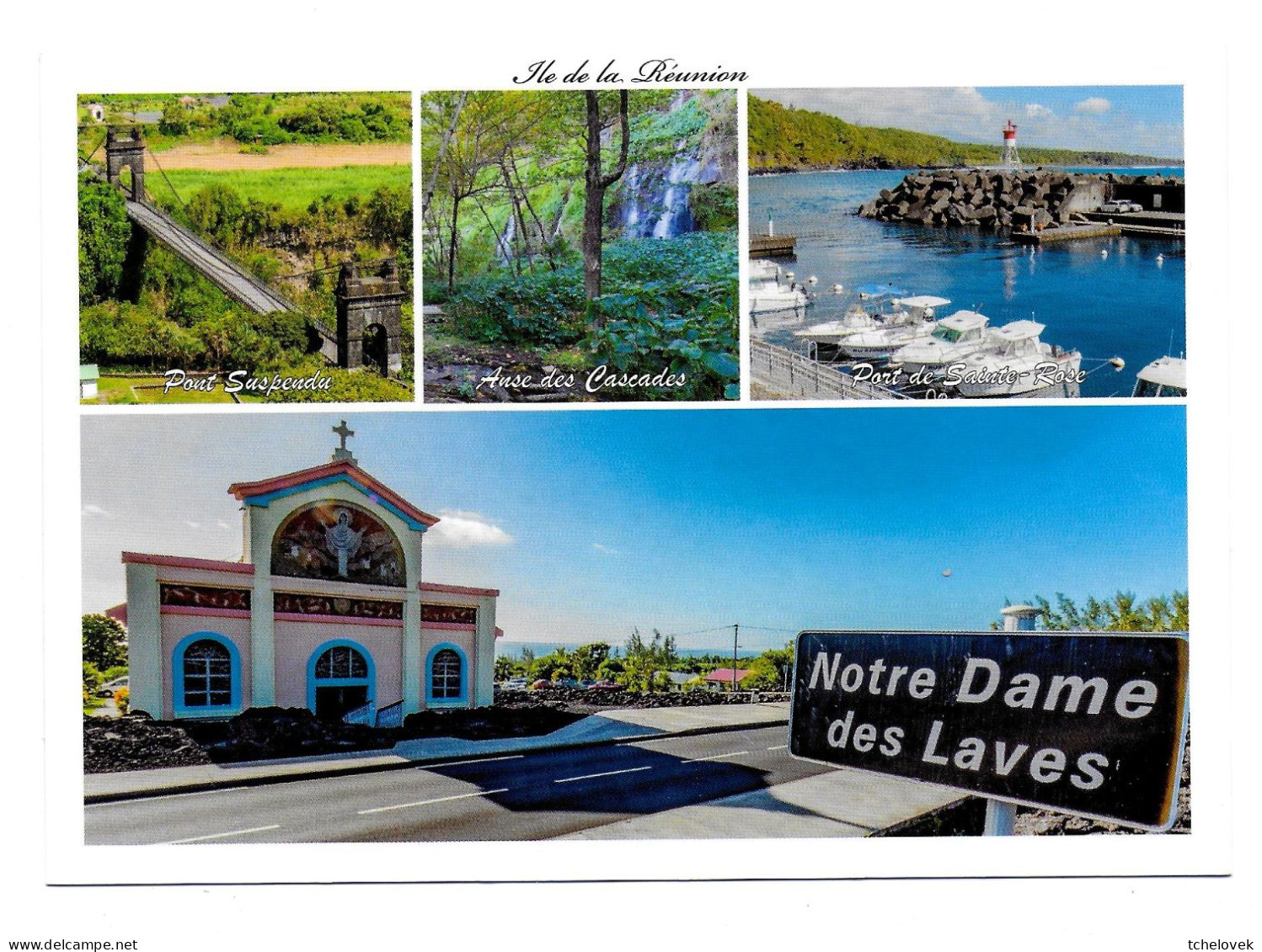 Ile De La Reunion. Ed Agedis CF 24 Sud Sainte Rose. Notre Dame Des Laves - Other & Unclassified