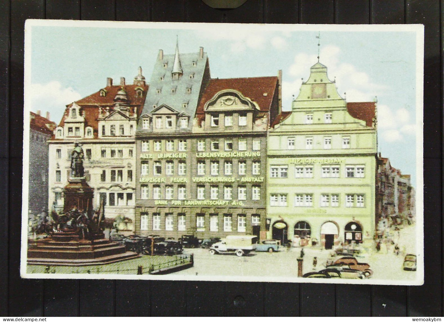 DR: Ansichtskarte Von Leipzig Mit Markt Bild-Nr. 5016 - Nicht Gelaufen Um 1930 - Leipzig