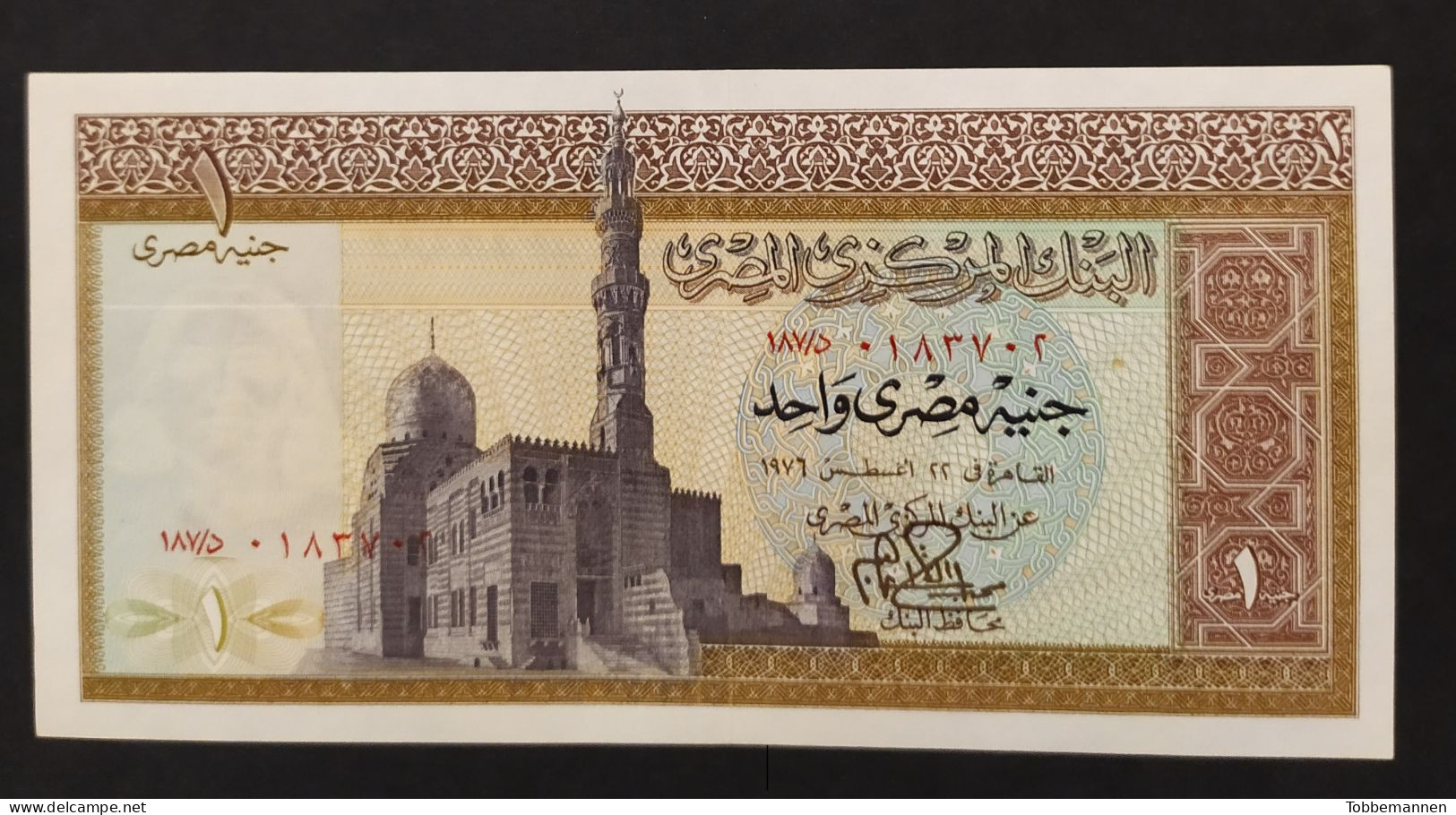Egypt 1 Pound 1976 UNC - Egitto