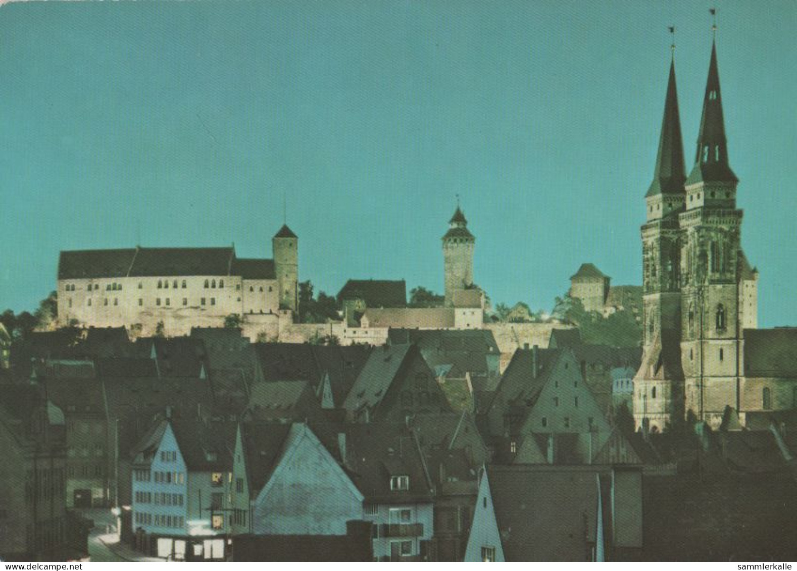 26553 - Nürnberg - Burg Und Sebalduskirche - Ca. 1970 - Nuernberg