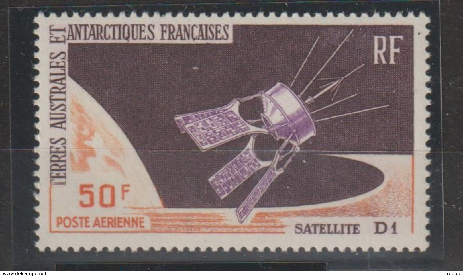 TAAF 1966 Satellite D1 PA 12 ** MNH - Poste Aérienne