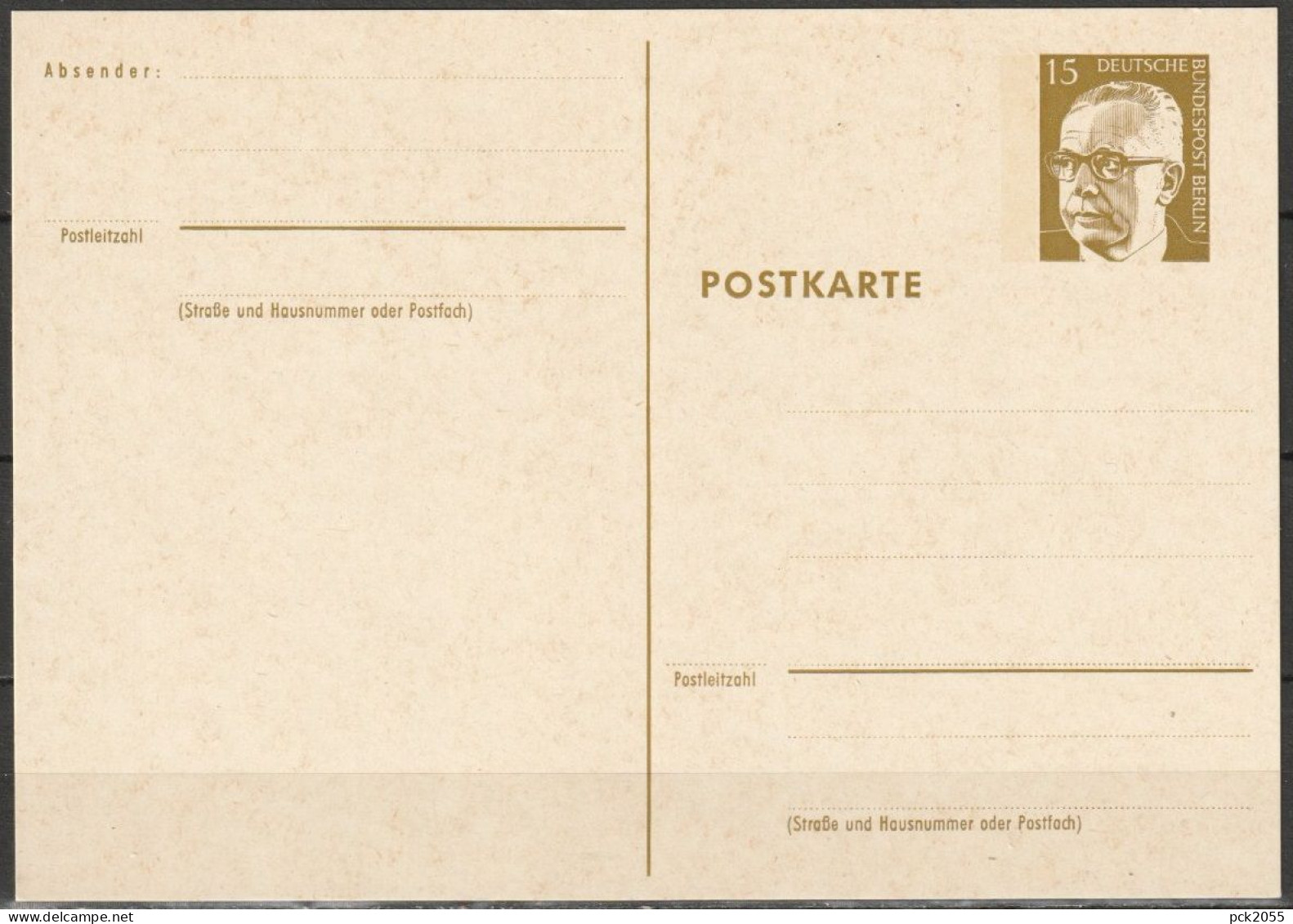 Berlin Ganzsache 1972 Mi.-Nr. P 81 Ungebraucht ( PK 383) Günstige Versandkosten - Cartoline - Nuovi