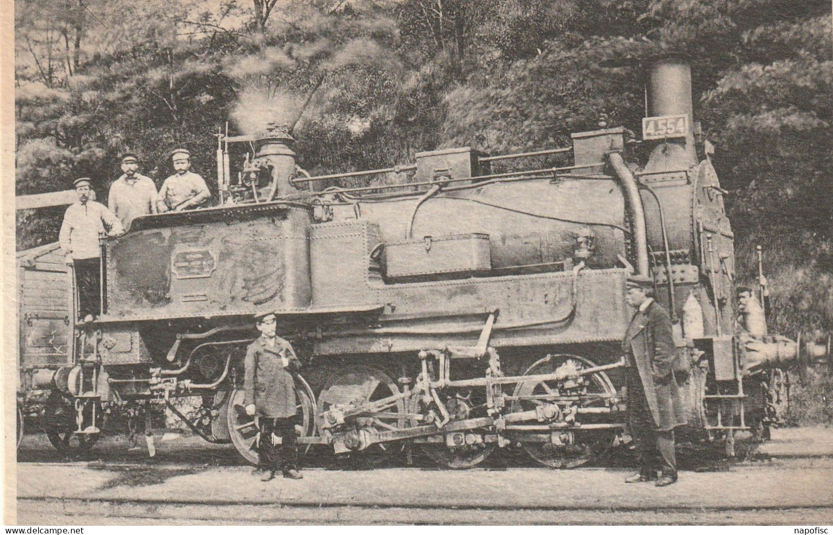 Locomotives Du Nord Machine N°4554 " Chapelle " - Eisenbahnen