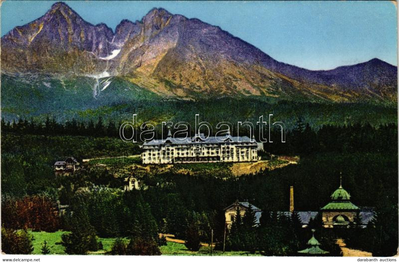 * T2 Tátralomnic, Tatranská Lomnica (Magas-Tátra, Vysoké Tatry); Palota Szálloda / Hotel - Unclassified