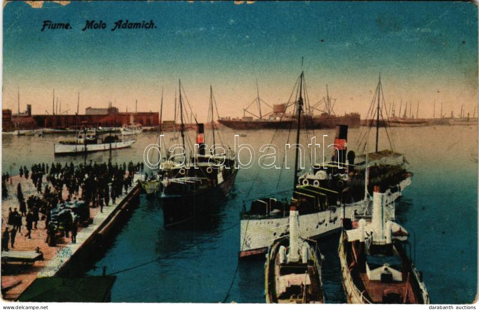 * T3 1917 Fiume, Rijeka; Molo Adamich (Rb) - Sin Clasificación