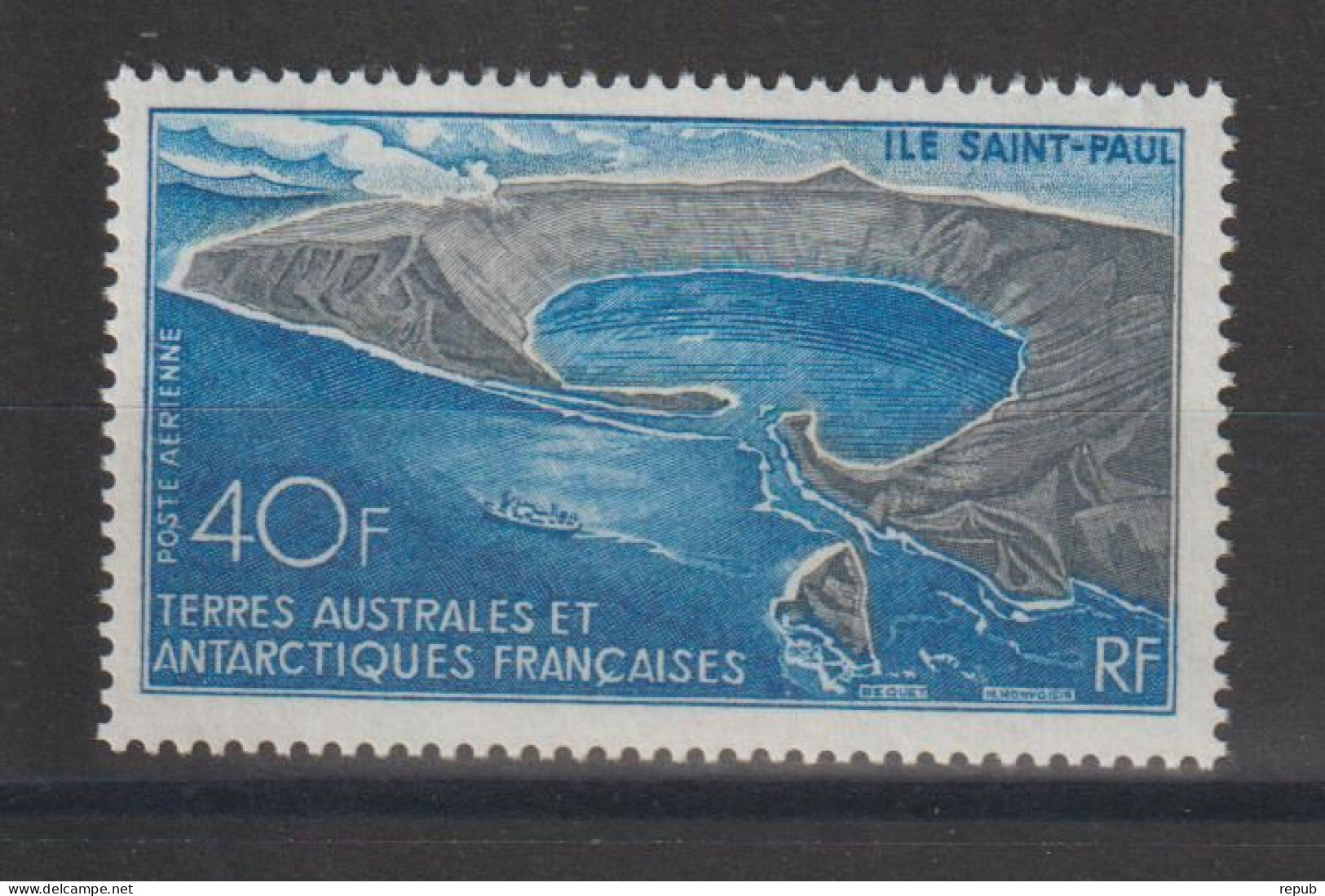 TAAF 1969 Ile Saint Paul PA 17 ** MNH - Poste Aérienne