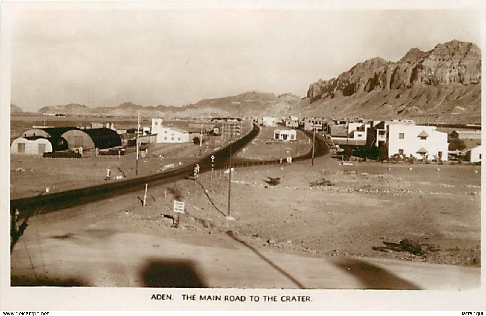 Pays Div-ref EE746- Yemen - Aden - The Main Road To The Crater  - - Jemen