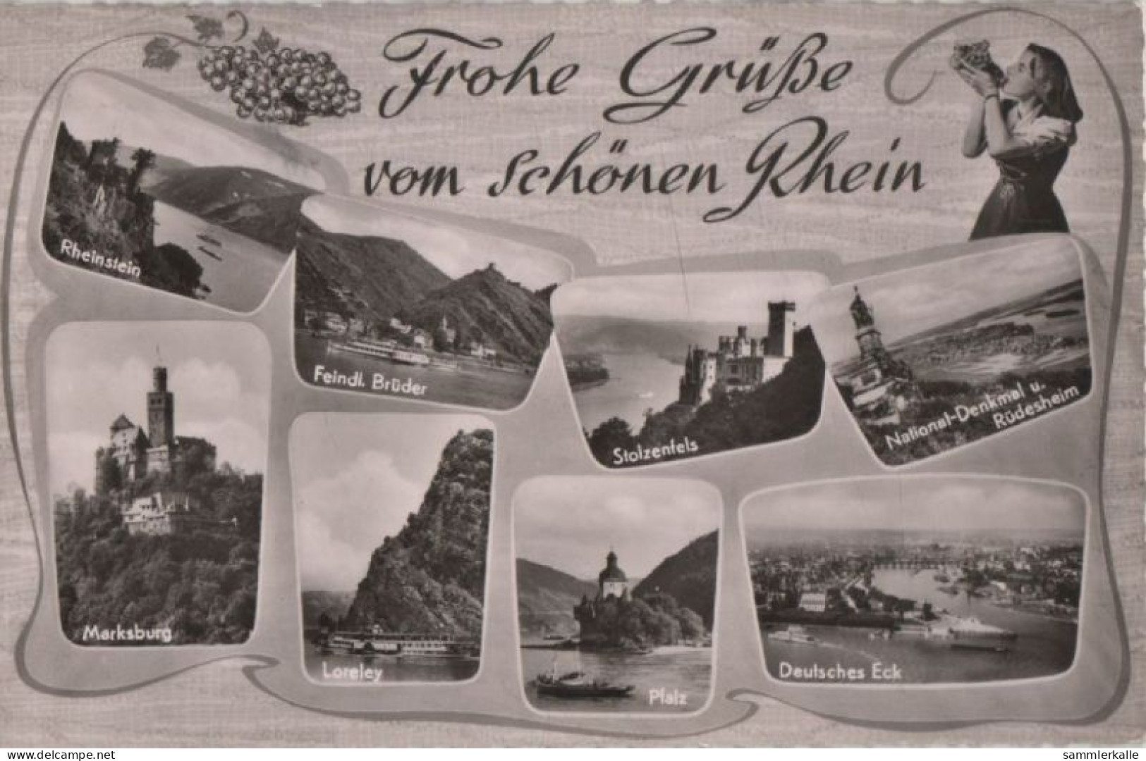 76597 - Rhein - U.a. Loreley - 1960 - Other & Unclassified