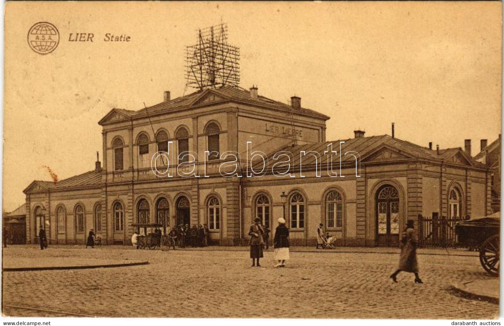 T2/T3 1924 Lier, Statie / Railway Station (EK) - Non Classés
