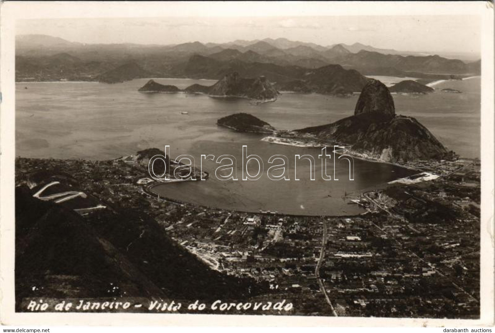 T2 1933 Rio De Janeiro, Vista Do Corcovado. Photo - Ohne Zuordnung