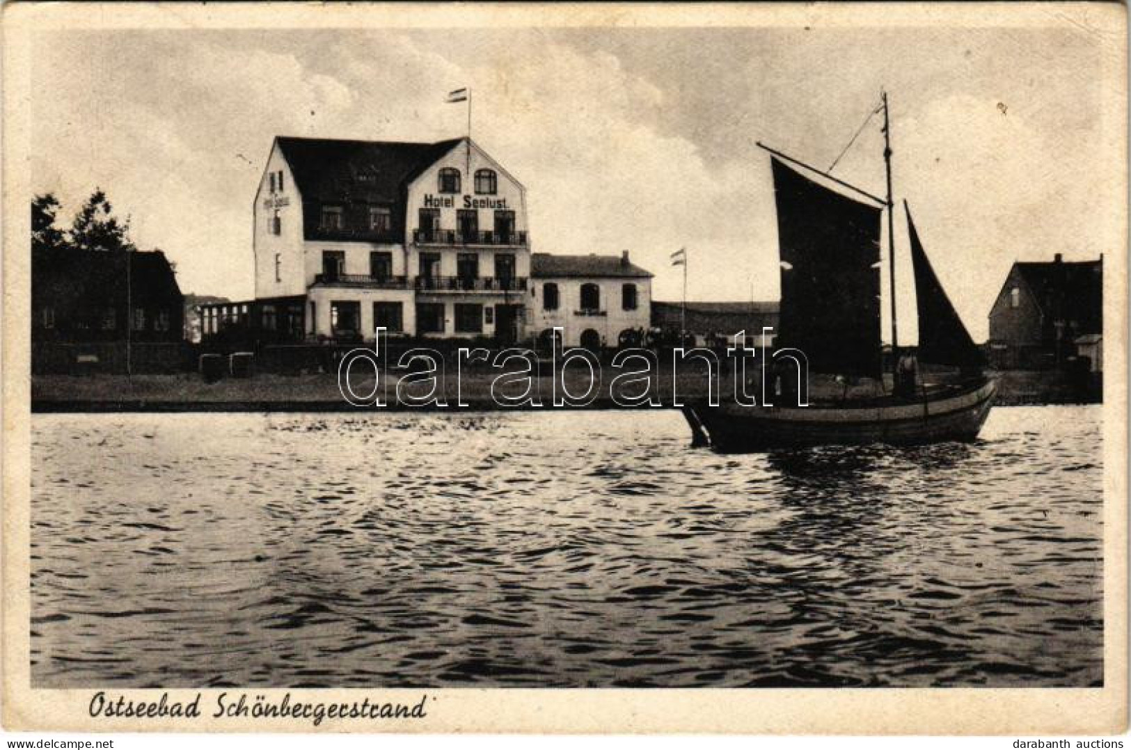 T2/T3 1943 Schönberger Strand, Ostseebad, Hotel Seelust (EK) - Zonder Classificatie